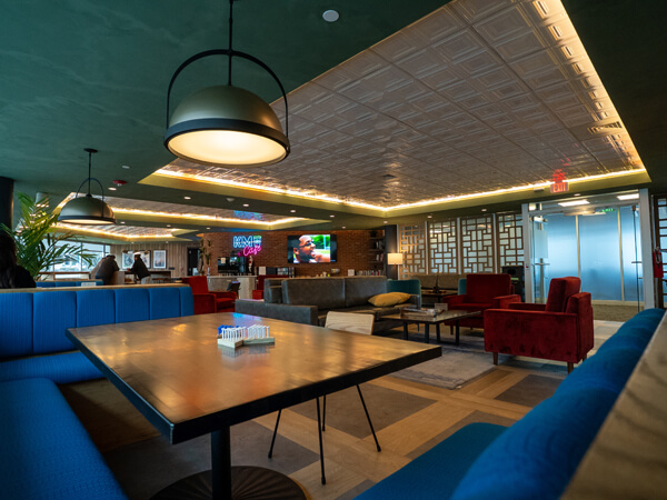 Commercial Construction Ramsey NJ - Konica Cafe Seating