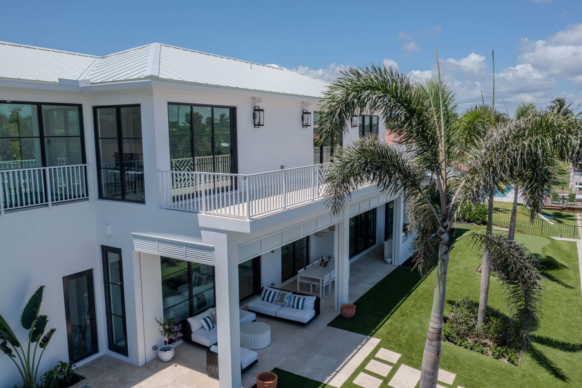 Residential Construction Hobe Sound FL - Hawksbill Way Balcony